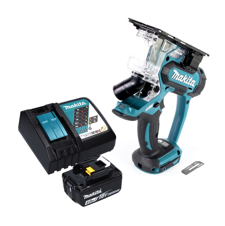 Makita DSD 180 RM1 Akku Gipskartonsäge 18 V + 1x Akku 4,0 Ah + Ladegerät - Toolbrothers