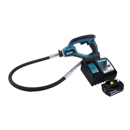 Makita DVR 450 RG1 Akku Betonverdichter 18 V 1,2 m + 1x Akku 6,0 Ah + Ladegerät