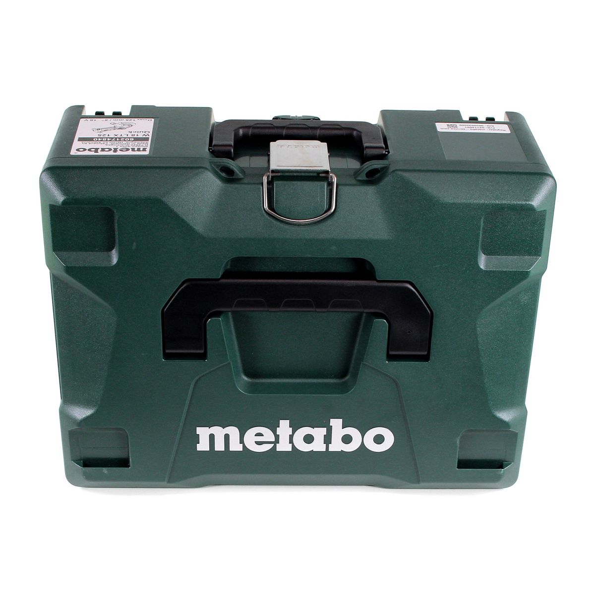 Meuleuse d'angle sur batterie Metabo W 18 LTX 125 Quick 18 V 125 mm + 1x batterie 8,0 Ah + chargeur + MetaLoc