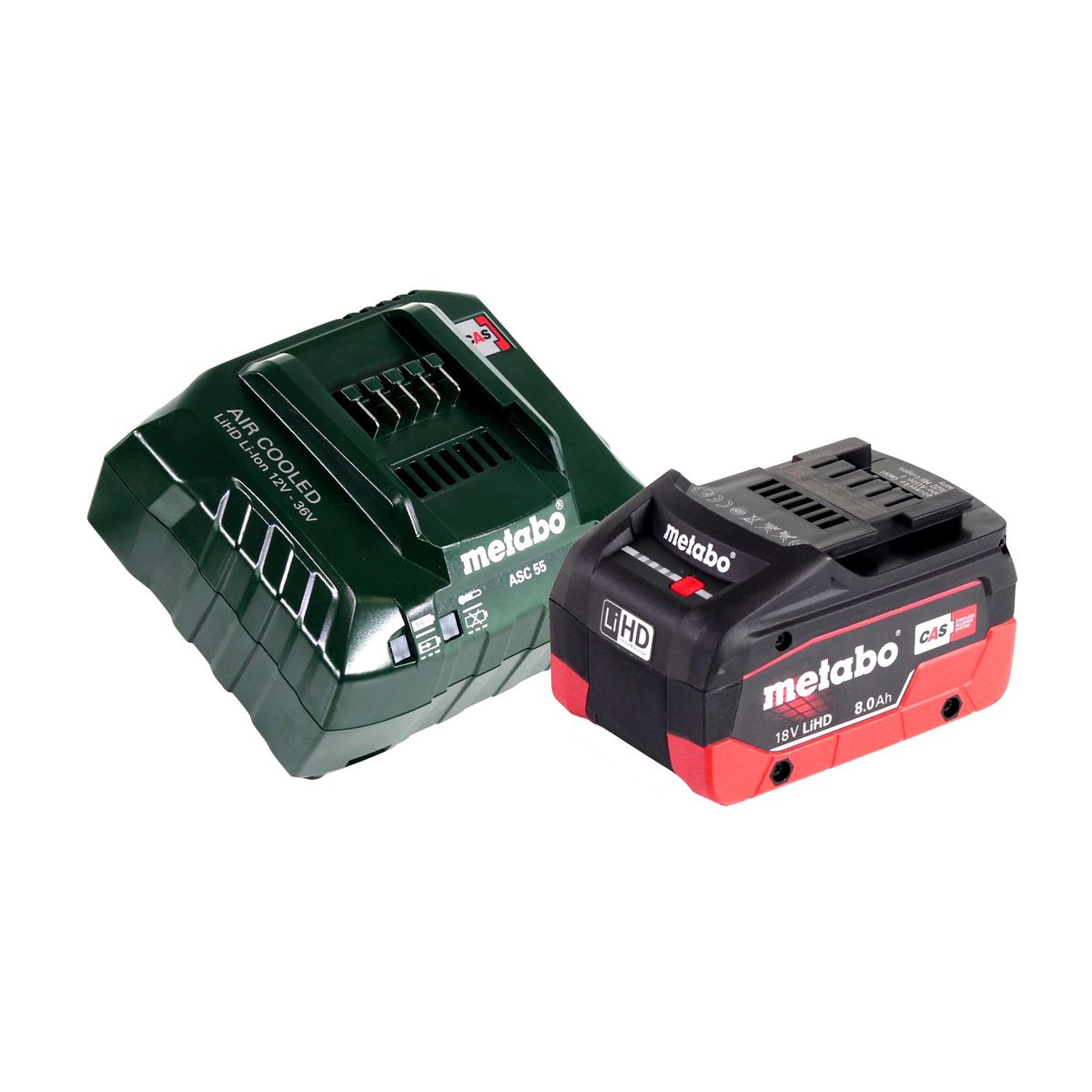 Metabo SSW 18 LTX 600 Akku Schlagschrauber 18 V 600 Nm 1/2" + 1x Akku 8,0 Ah + Ladegerät + Koffer