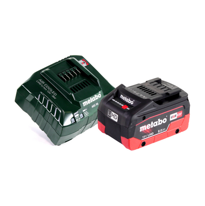 Metabo KHA 18 LTX Akku Kombihammer 18 V 2,2 J SDS Plus + 1x Akku 8,0 Ah + Ladegerät + metaBOX