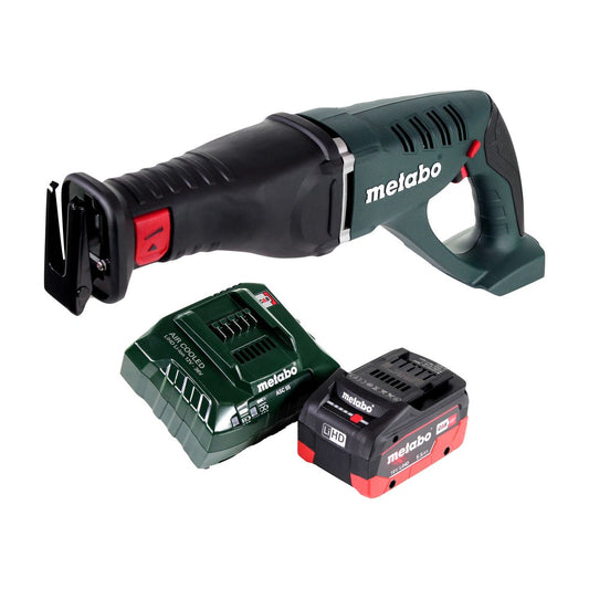 Scie sabre à batterie Metabo ASE 18 LTX scie alternative 18 V + 1x batterie 5,5 Ah + chargeur