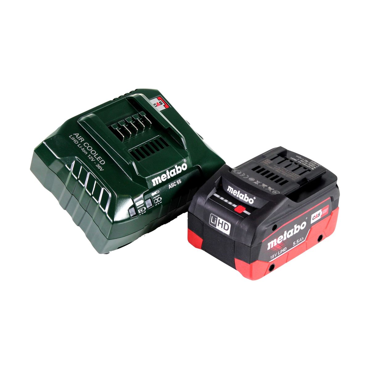 Metabo ASE 18 LTX Akku Säbelsäge Reciprosäge 18 V + 1x Akku 5,5 Ah + Ladegerät