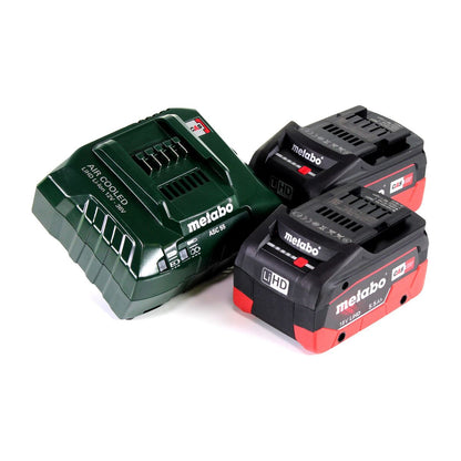 Metabo ASE 18 LTX Akku Säbelsäge Reciprosäge 18 V + 2x Akku 5,5 Ah + Ladegerät