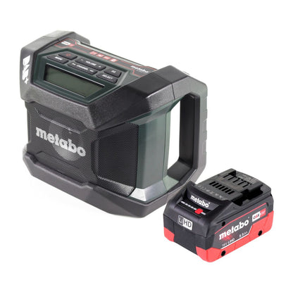 Metabo R 12-18 DAB+ BT Radio de chantier sur batterie 12-18 V DAB+ Bluetooth + 1x batterie 5,5 Ah - sans chargeur