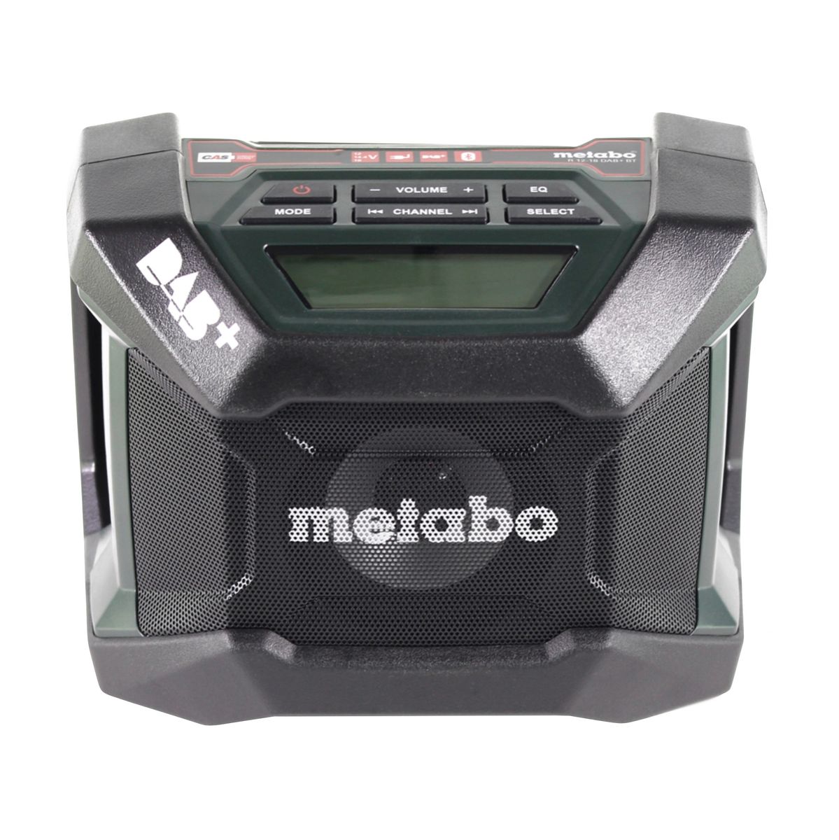 Metabo R 12-18 DAB+ BT Radio de chantier sur batterie 12-18 V DAB+ Bluetooth + 1x batterie 5,5 Ah - sans chargeur