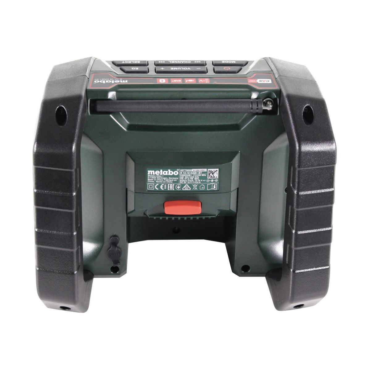 Metabo R 12-18 DAB+ BT Akku Baustellenradio 12-18 V DAB+ Bluetooth + 1x Akku 5,5 Ah - ohne Ladegerät