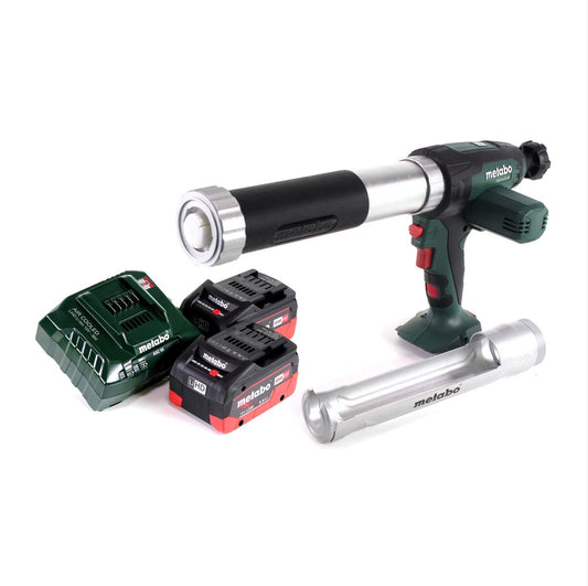 Pistolet à cartouche sur batterie Metabo KPA 18 LTX 400 18 V + 2x batterie 5,5 Ah + chargeur