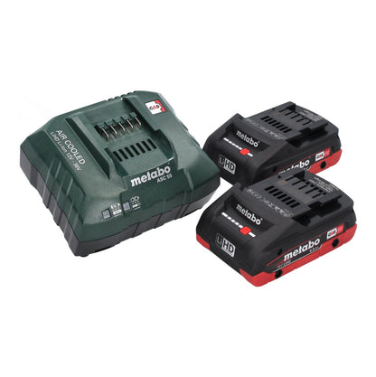 Metabo KS 18 LTX 57 Akku Handkreissäge 18 V 165 mm + 2x Akku 4,0 Ah + Ladegerät + metaBOX - Toolbrothers