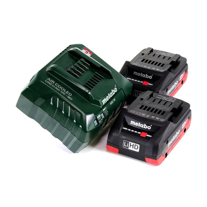 Metabo SB 18 LTX Impuls Akku Schlagbohrschrauber 18 V 110 Nm + 2x Akku 4,0 Ah + Ladegerät + Koffer