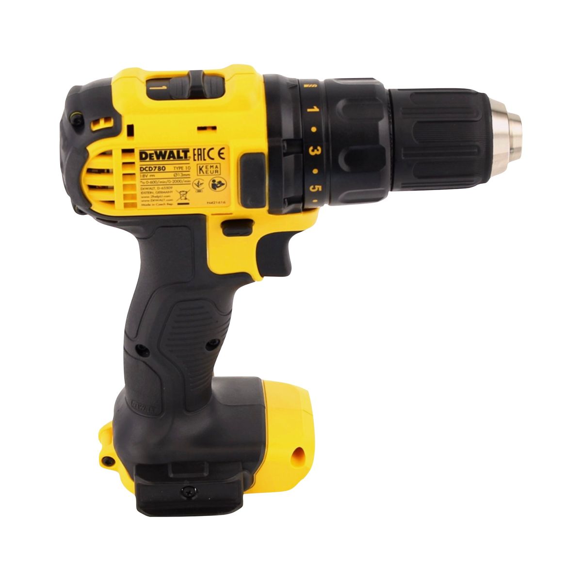 Dewalt DCD 780 N Akku Bohrschrauber 18 V 60 Nm + 1x Akku 5,0 Ah - ohne Ladegerät