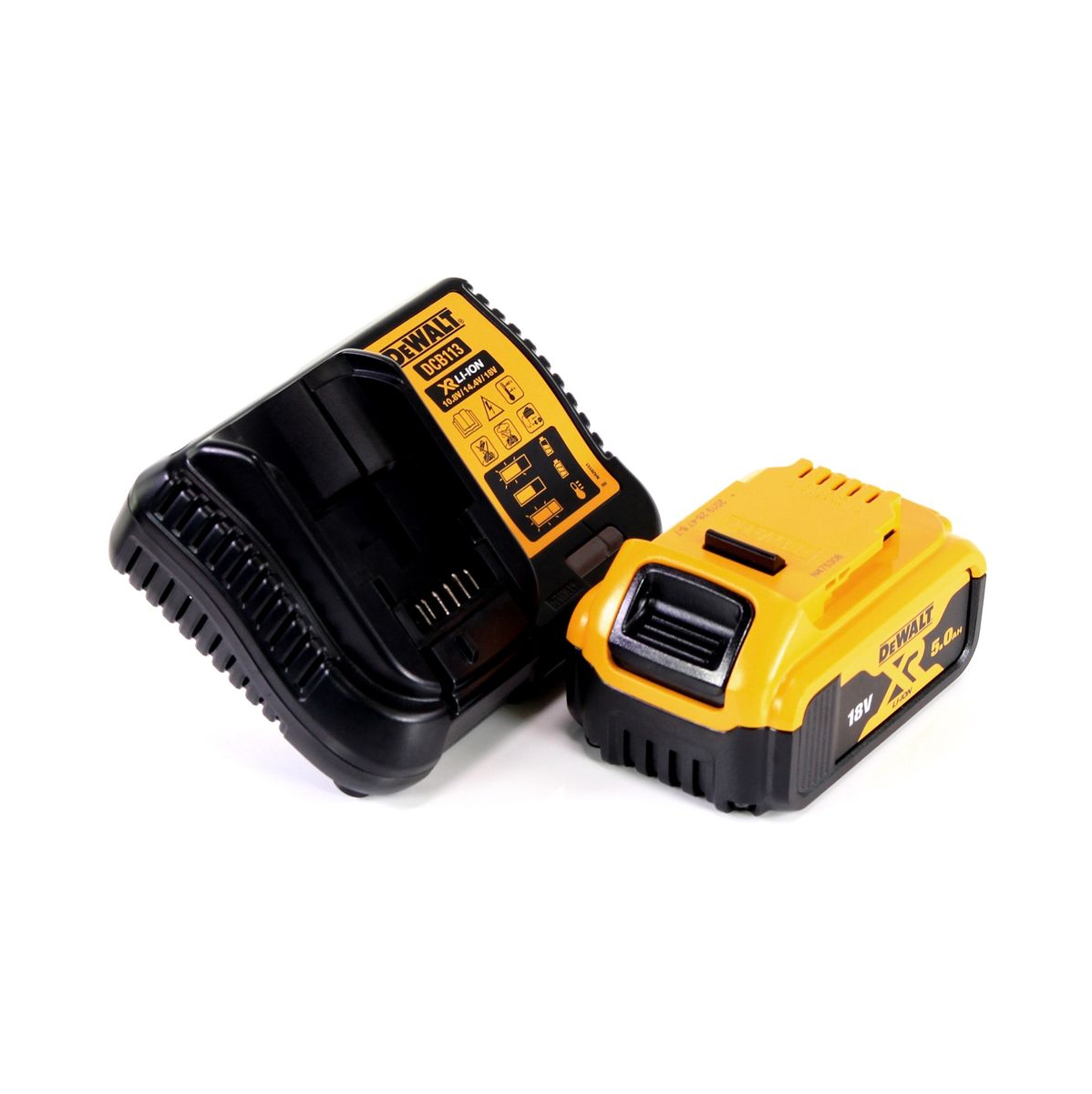 DeWalt DCR 011 P1 Akku Bluetooth Lautsprecher 10,8 - 18 V + 1x Akku 5,0 Ah + Ladegerät