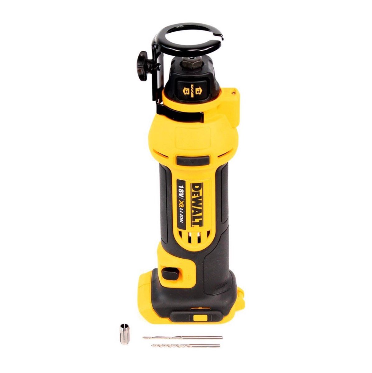 Fraiseuse pour cloisons sèches à batterie DeWalt DCS 551 N 18 V + 1x batterie 5,0 Ah - sans chargeur