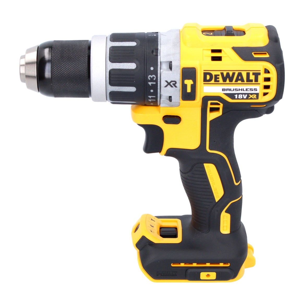 Perceuse à percussion sur batterie Dewalt DCD 796 P2MD 18 V 70 Nm sans balais + oscillateur sur batterie DCS 355 18 V sans balais + lampe sur batterie DCL 050 18 V + 2x batterie 5,0 Ah + chargeur + Maxi D-Box