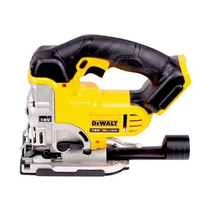 Dewalt DCD 796 P2MD Akku Schlagbohrschrauber 18 V 70 Nm Brushless + DCS 331 Akku Stichsäge 18 V + DCL 050 Akku Lampe 18 V + 2x Akku 5,0 Ah + Ladegerät + Maxi D-Box