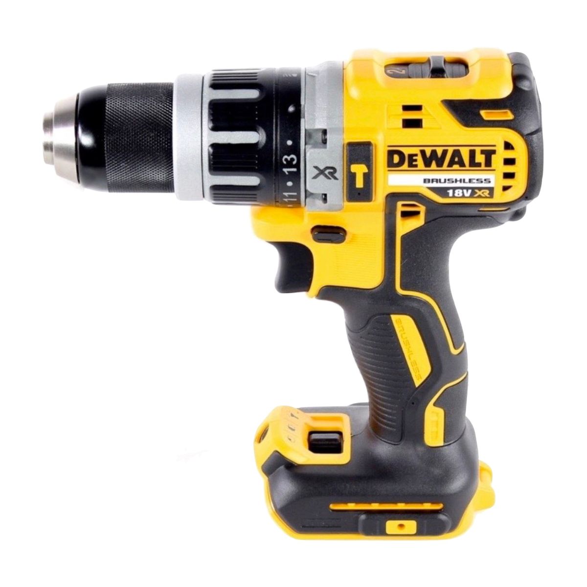 Perceuse à percussion sans fil Dewalt DCD 796 P2MD 18 V 70 Nm sans balais + Clé à chocs sans fil DCF 809 18 V 190 Nm 1/4" sans balais + 2x batteries 5,0 Ah + chargeur + Maxi D-Box