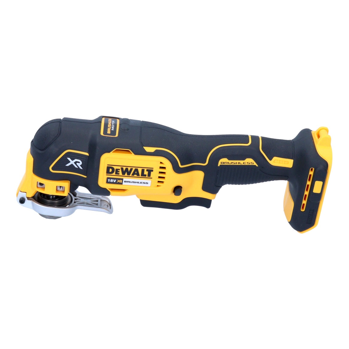 Perceuse à percussion sur batterie Dewalt DCD 996 P2MD 18 V 95 Nm sans balais + oscillateur sur batterie DCS 355 18 V sans balais + lampe sur batterie DCL 050 18 V + 2x batterie 5,0 Ah + chargeur + Maxi D-Box