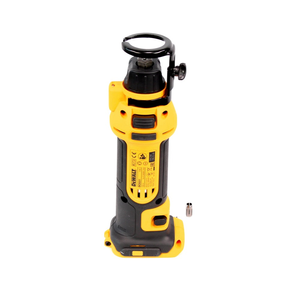 DeWalt DCS 551 N Akku Trockenbaufräse 18 V + 1x Akku 2,0 Ah - ohne Ladegerät