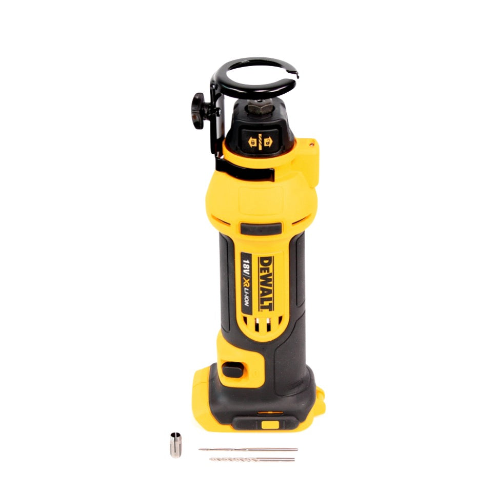 DeWalt DCS 551 D2 Akku Trockenbaufräse 18 V + 2x Akku 2,0 Ah + Ladegerät