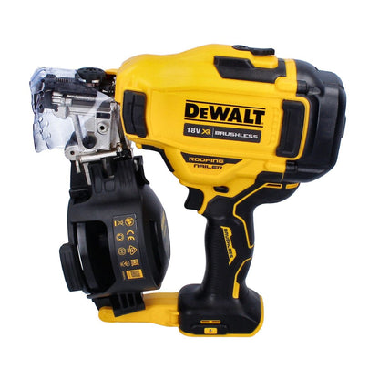 DeWalt DCN 45 RND2 Akku Nagler Coil Nailer 18 V 19 - 44 mm Brushless + 2x Akku 2,0 Ah + Ladegerät + TSTAK