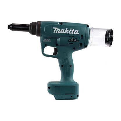 Makita DRV 250 G1J outil de pose de rivets aveugles sur batterie 18 V 20 kN sans balais + 1x batterie 6,0 Ah + Makpac - sans chargeur