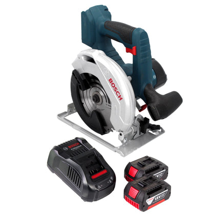 Bosch GKS 18 V-57 Professional Akku Kreissäge 18 V 165 mm + 2x Akku 3,0 Ah + Ladegerät