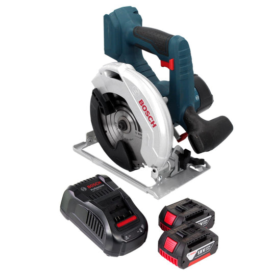 Bosch GKS 18 V-57 Professional Akku Kreissäge 18 V 165 mm + 2x Akku 3,0 Ah + Ladegerät