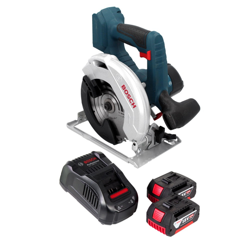 Bosch GKS 18 V-57 Professional Akku Kreissäge 18 V 165 mm + 2x Akku 6,0 Ah + Ladegerät