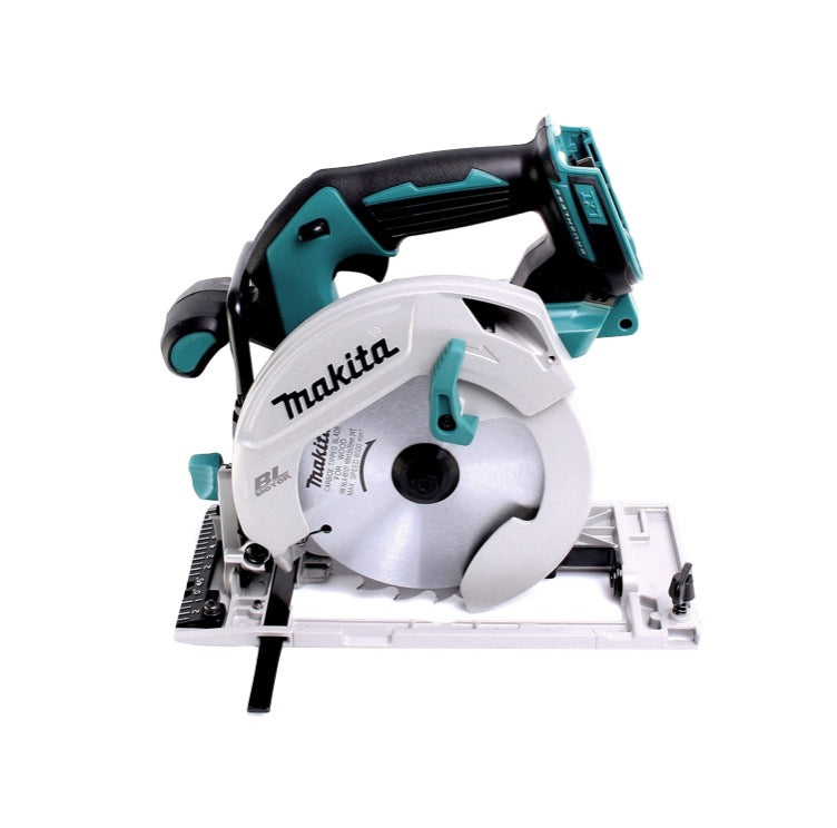 Makita DHP 482 STMX Akku Schlagbohrschrauber 18 V 62 Nm + DTD 152 Schlagschrauber 165 Nm 1/4" + DHS 680 Handkreissäge 165 mm + 2x Akku 5,0 Ah + Ladegerät + 3x Makbox + Rollbrett