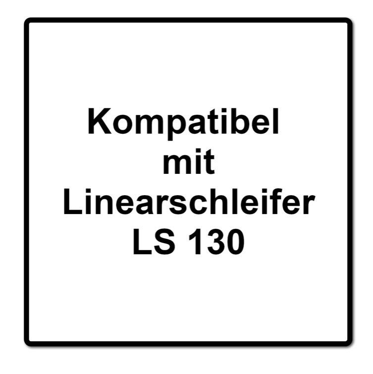 Festool SSH-STF-LS130-V10 V-Nut Profilschuh ( 490166 ) V-Nut für Linearschleifer LS 130 - Toolbrothers