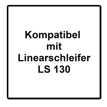 Festool SSH-STF-LS130-R15KX Hohlkehl Profilschuh ( 490167 ) Radius R15 konvex für Linearschleifer LS 130 - Toolbrothers