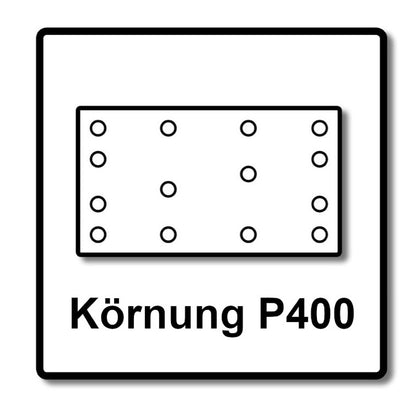 Festool STF 80x133 Schleifstreifen Granat P400 80 x 133 mm 100 Stk. ( 497126 ) für Rutscher RTS 400, RTSC 400, RS 400, RS 4, LS 130 - Toolbrothers