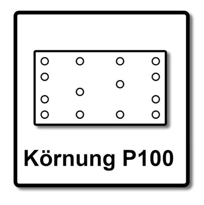 Festool STF 80x133 Schleifstreifen Granat P100 80 x 133 mm 100 Stk. ( 499628 ) für Rutscher RTS 400, RTSC 400, RS 400, RS 4, LS 130 - Toolbrothers