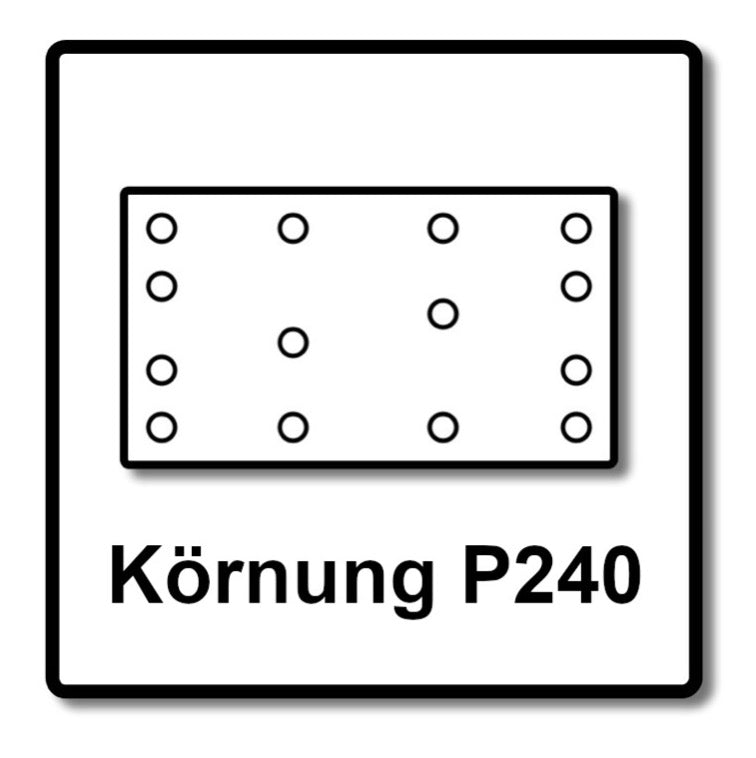 Festool STF 80x133 Schleifstreifen Granat P240 80 x 133 mm 200 Stk. ( 2x 497124 ) für Rutscher RTS 400, RTSC 400, RS 400, RS 4, LS 130 - Toolbrothers