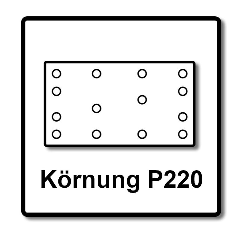 Festool STF 80x133 Schleifstreifen Granat P220 80 x 133 mm 200 Stk. ( 2x 497123 ) für Rutscher RTS 400, RTSC 400, RS 400, RS 4, LS 130 - Toolbrothers