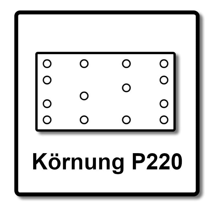 Festool STF 80x133 RU2/50 Schleifstreifen Rubin 2 P220 80 x 133 mm 200 Stk. ( 4x 499053 ) für Rutscher RTS 400, RTSC 400, RS 400, RS 4, LS 130