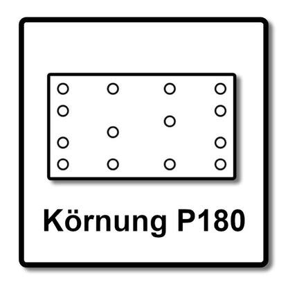 Festool STF 80x133 RU2/50 Schleifstreifen Rubin 2 P180 80 x 133 mm 100 Stk. ( 2x 499052 ) für Rutscher RTS 400, RTSC 400, RS 400, RS 4, LS 130 - Toolbrothers