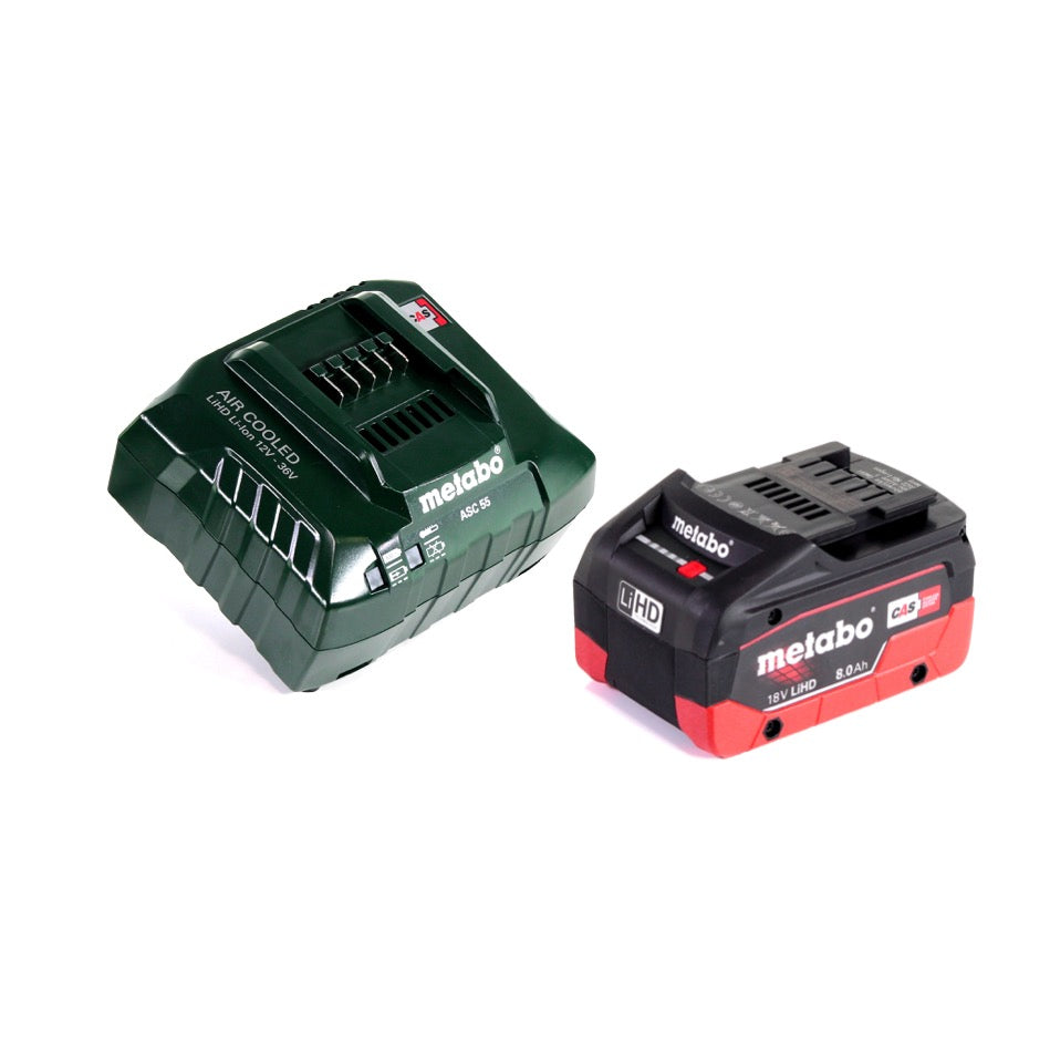 Taille-haie à batterie Metabo AHS 18-65 V 18 V 63 cm + 1x batterie 8,0 Ah + chargeur