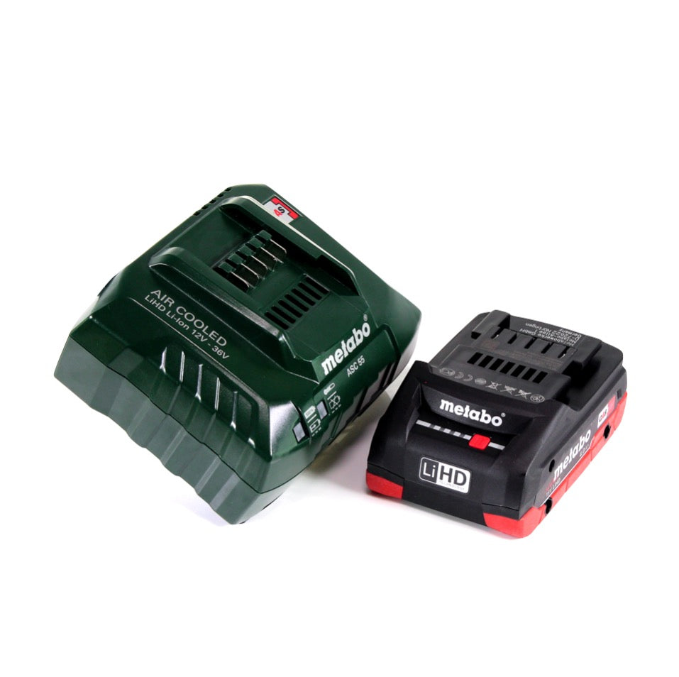 Scie à découper sans fil Metabo KGS 18 LTX 216 18 V 216 mm + 1 batterie 4,0 Ah + chargeur