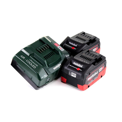 Scie à découper sur batterie Metabo KGS 18 LTX 216 18 V 216 mm (619001660) + 2x batteries 5,5 Ah + chargeur