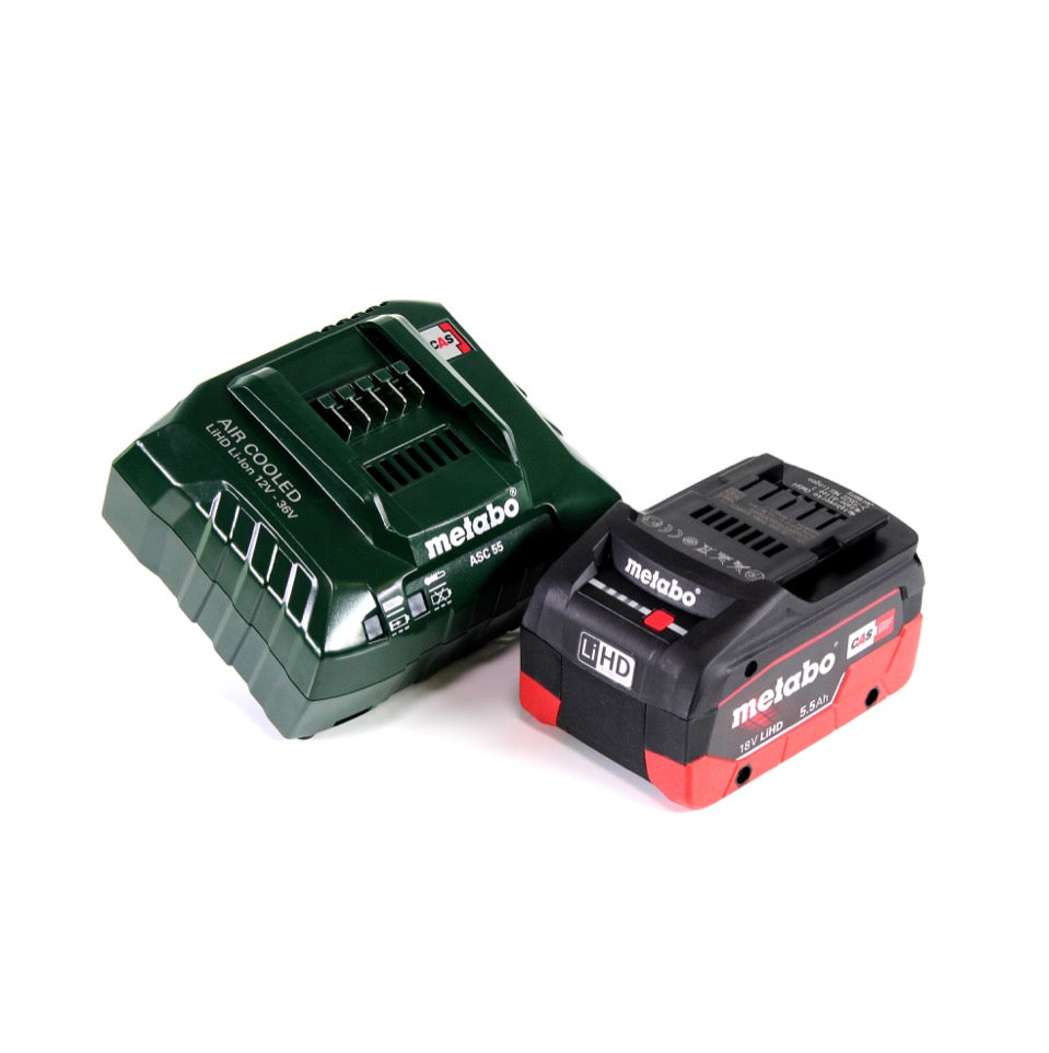 Scie à découper sans fil Metabo KGS 18 LTX 216 18 V 216 mm + 1 batterie 5,5 Ah + chargeur