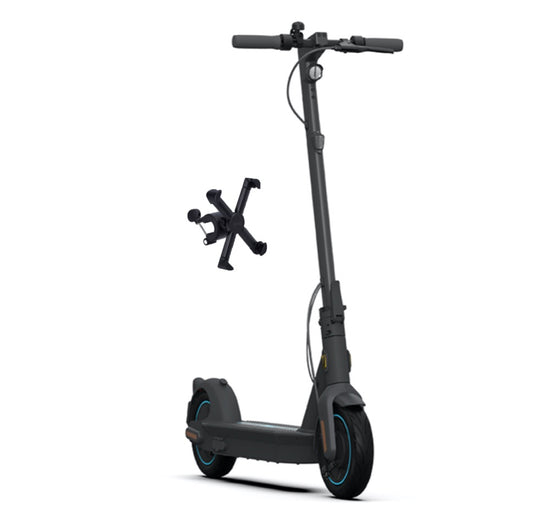 Ninebot Kick Scooter MAX G30D by Segway E-Scooter Elektro Roller 350 Watt + Kickscooter Handyhalterung