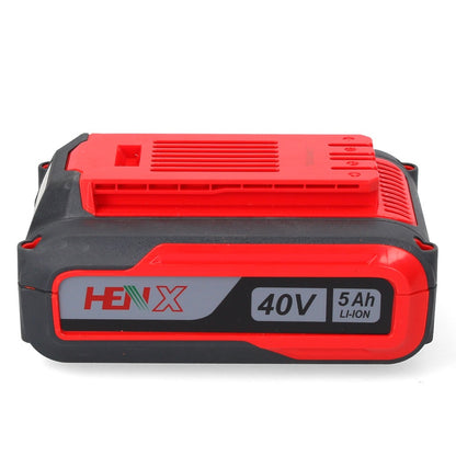 Jeu de batteries Henx 2x batterie Li-Ion 40 V 5,0 Ah (2x H36B50) avec affichage LED