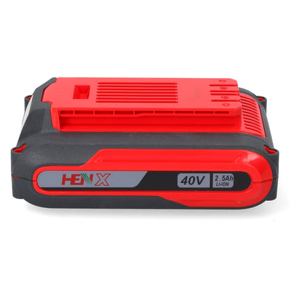 Jeu de batteries Henx 2x batterie Li-Ion 40 V 2,5 Ah (2x H36B25) avec affichage LED