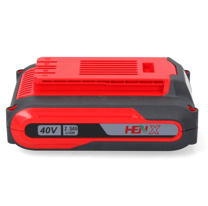 Jeu de batteries Henx 2x batterie Li-Ion 40 V 2,5 Ah (2x H36B25) avec affichage LED