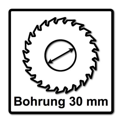 Festool Panther Kreissägeblatt Set 2x PW24 254 x 2,4 x 30 mm ( 2x 575974 ) für TKS 80 Tischkreissäge