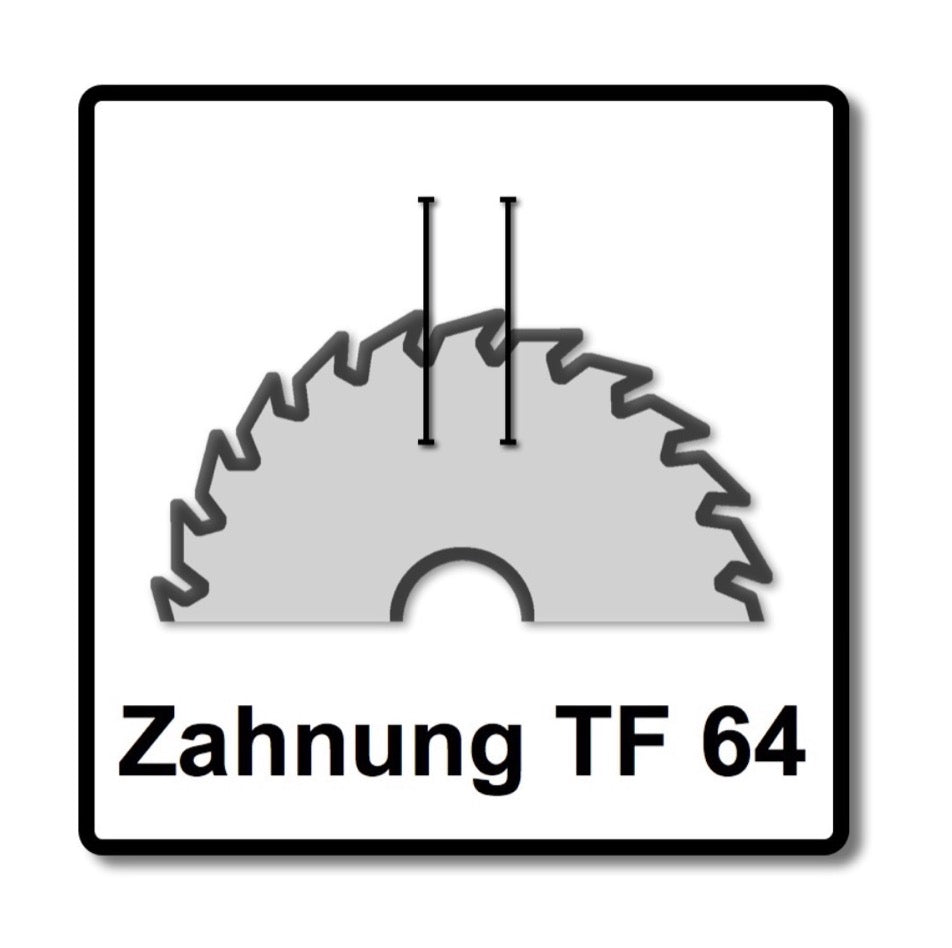 Festool Spezial Kreissägeblatt Set 3x HW 216 x 30 x 2,3 mm TF64 216 mm ( 3x 500122 ) 64 Zähne - Toolbrothers