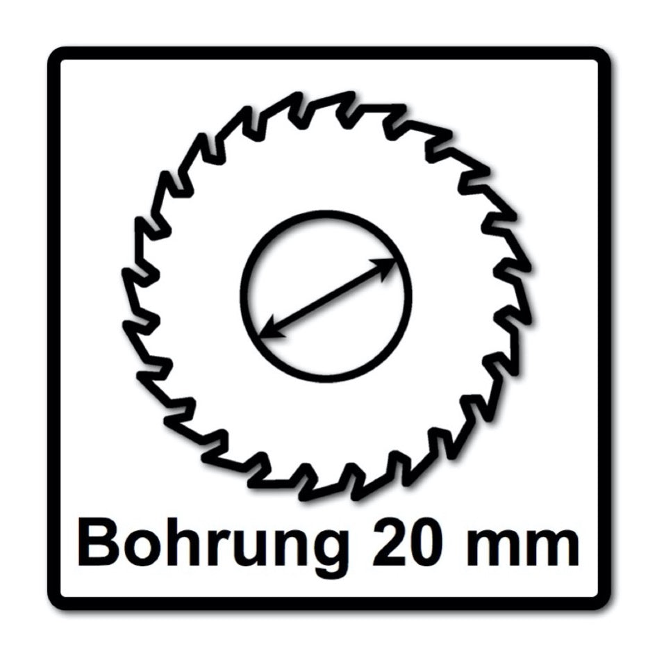 Festool Spezial Kreissägeblatt Set 2x HW 160 x 2,2 x 20 mm TF48 160 mm ( 2x 496308 ) 48 Zähne - Toolbrothers