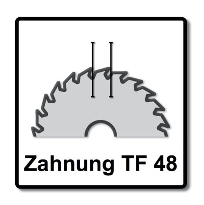 Festool Spezial Kreissägeblatt Set 3x HW 160 x 2,2 x 20 mm TF48 160 mm ( 3x 496308 ) 48 Zähne - Toolbrothers