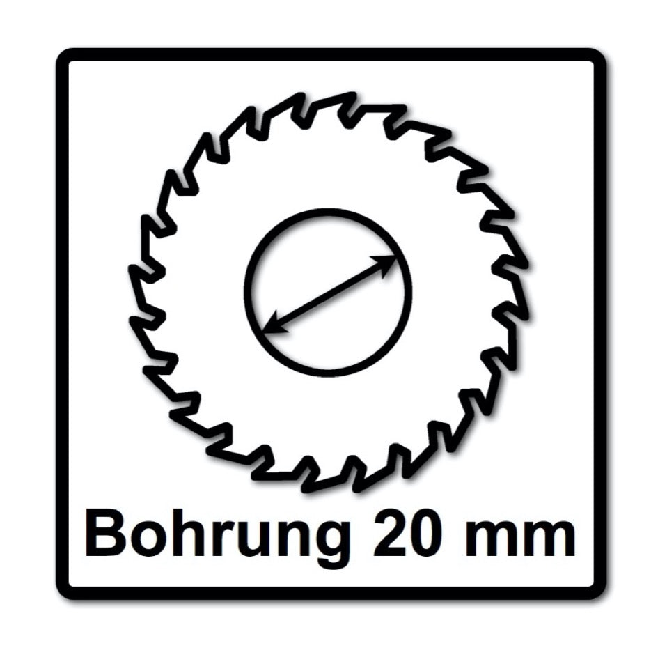 Festool Spezial Kreissägeblatt Set 2x HW 160 x 20 x 2,2 mm TF52  ( 2x 496306 ) 160 mm 52 Zähne - Toolbrothers